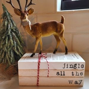 Holiday stamped books